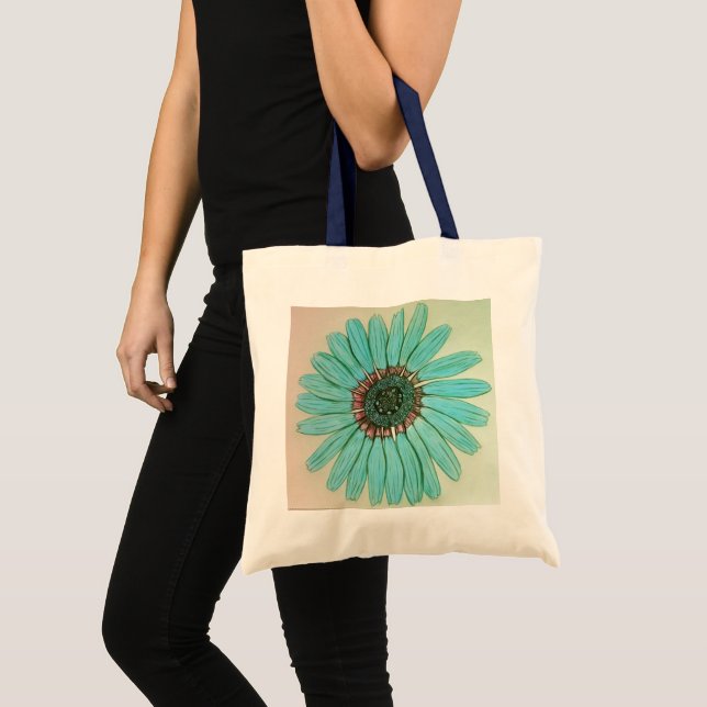 Beau Sac fourre-tout Fleur Croché À La Main (Devant (produit))
