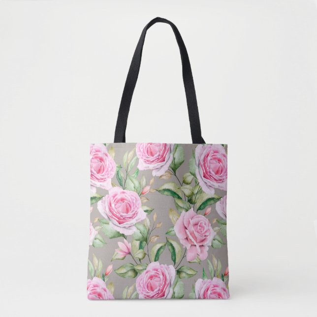 Beau Sac fourre-tout Floral (Devant)