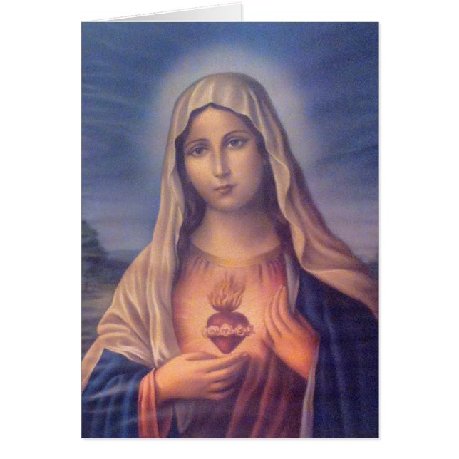 Beau Sacré Coeur Religieux de Vierge Marie (Devant)