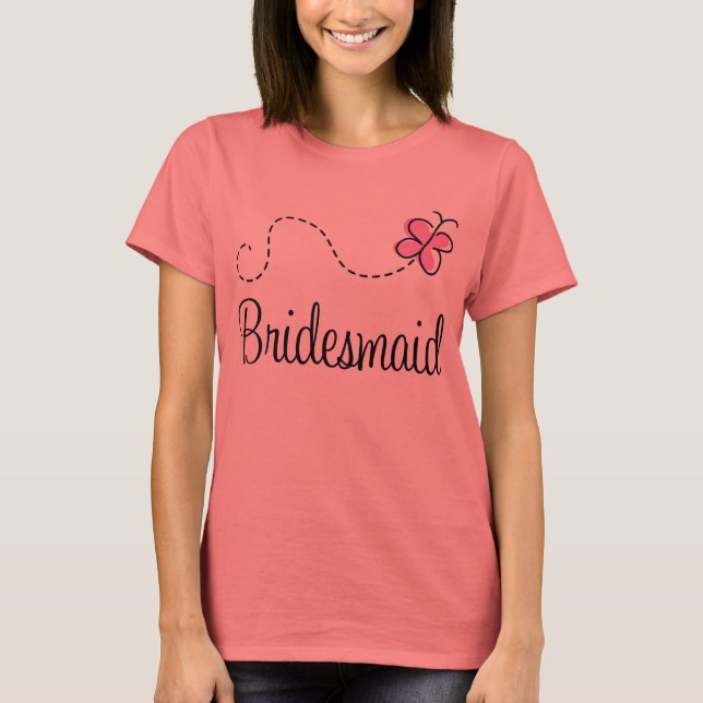 Beau T-shirt Bridesmaid (Devant)