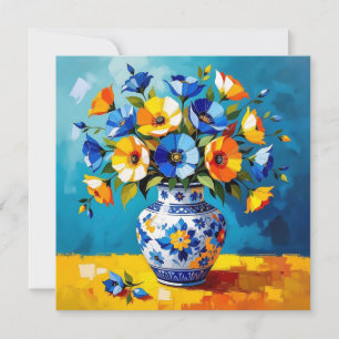 Beau Vase de fleurs vierge