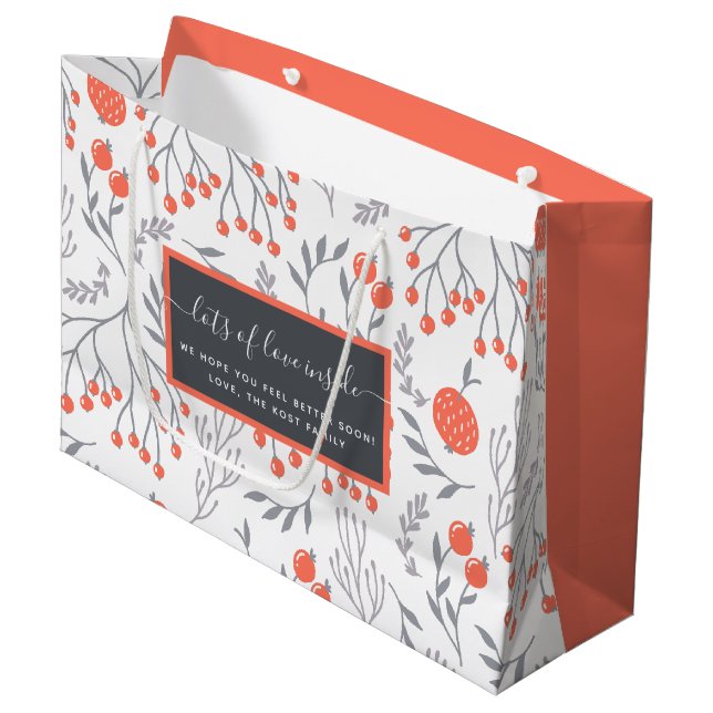 Beaucoup d'amour à l'intérieur obtenir bien sac ca (Devant Angle)