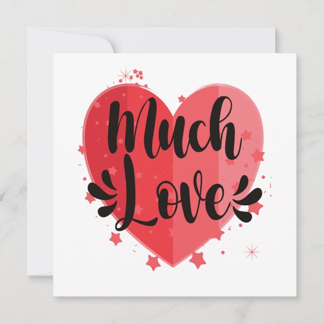 Beaucoup d'amour, grand coeur (Devant)