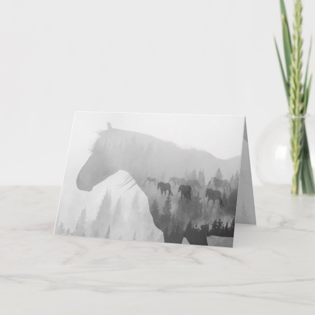 "Beaucoup dans" - Carte de voeux (Devant)