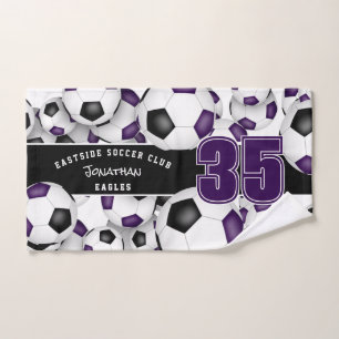 Beaucoup de balles de football esprit d'équipe vio