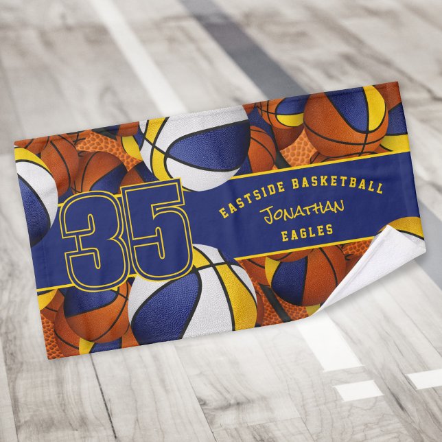 Beaucoup de boules de basket personnalisés nom d'a (Créateur téléchargé)