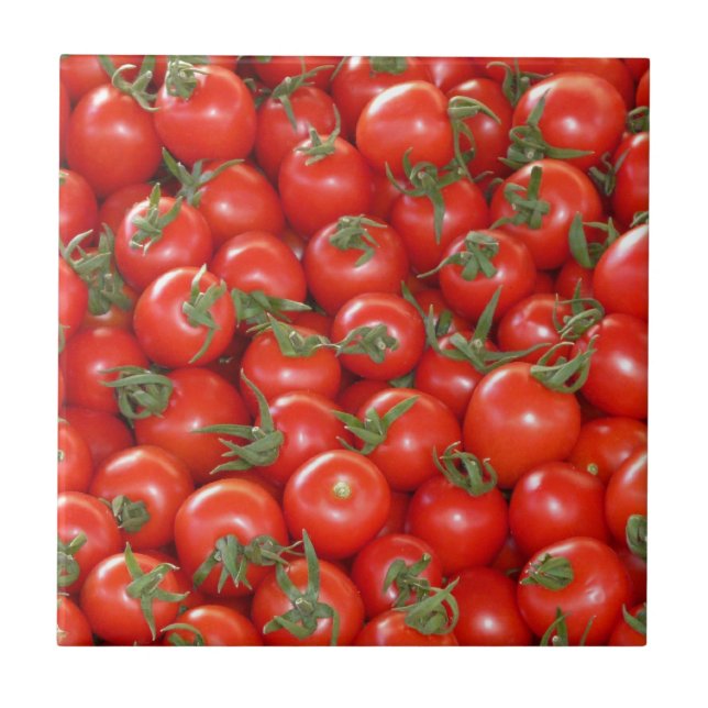 Beaucoup de Carreaux de tomates cerises (Devant)