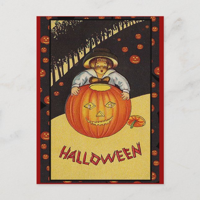 Beaucoup de cartes d'art Citrouilles d'Halloween (Devant)