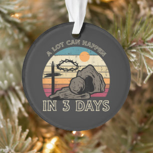 Beaucoup de choses peuvent arriver en 3 jours Pâqu