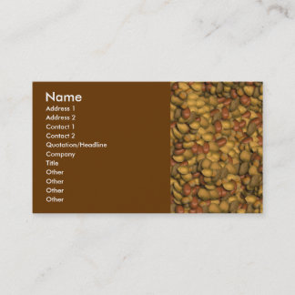 Beaucoup de nuts Carte de visite