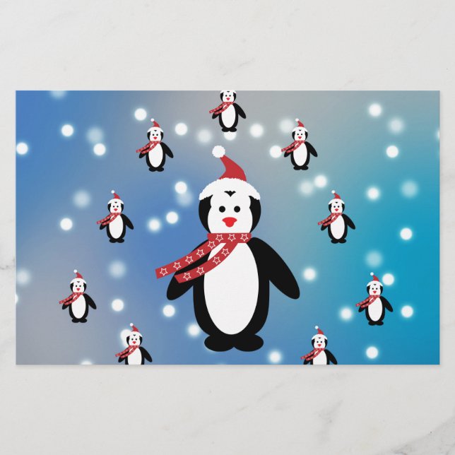 Beaucoup de pingouins (Devant)