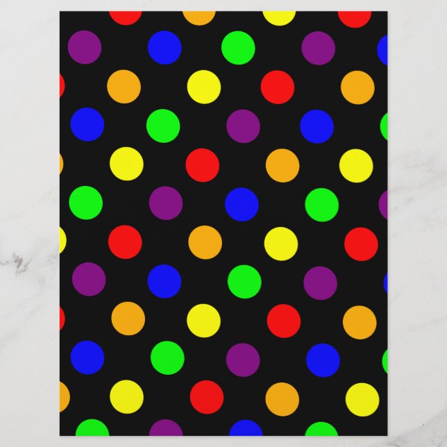 Beaucoup de points colorés (Devant)
