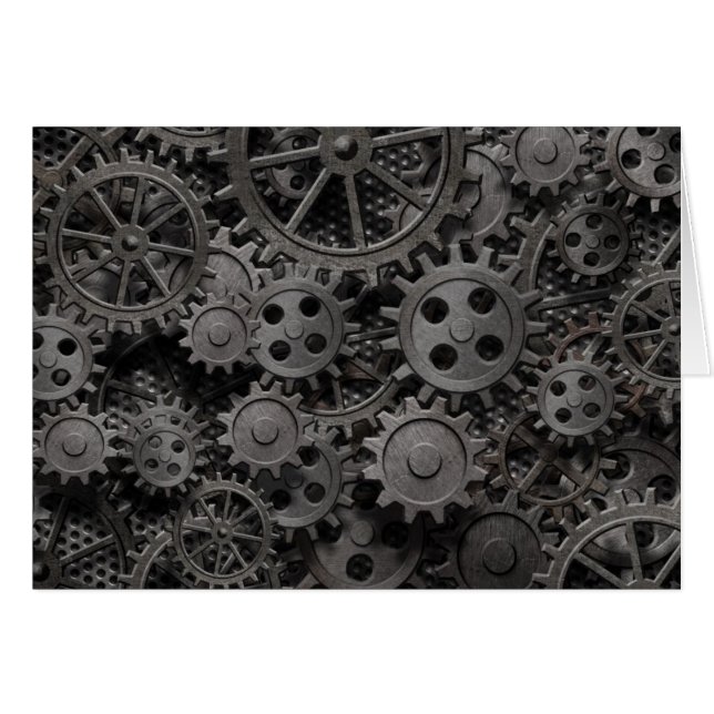 Beaucoup de vieilles vitesses en métal ou pièces (Devant horizontal)