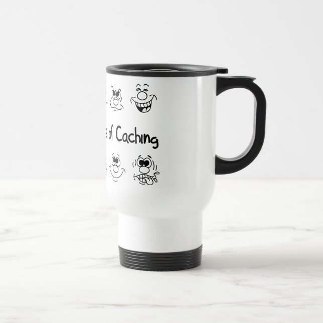 Beaucoup de visages de cacher la tasse (Droite)