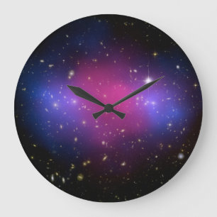 Beaucoup d'étoiles horloge murale