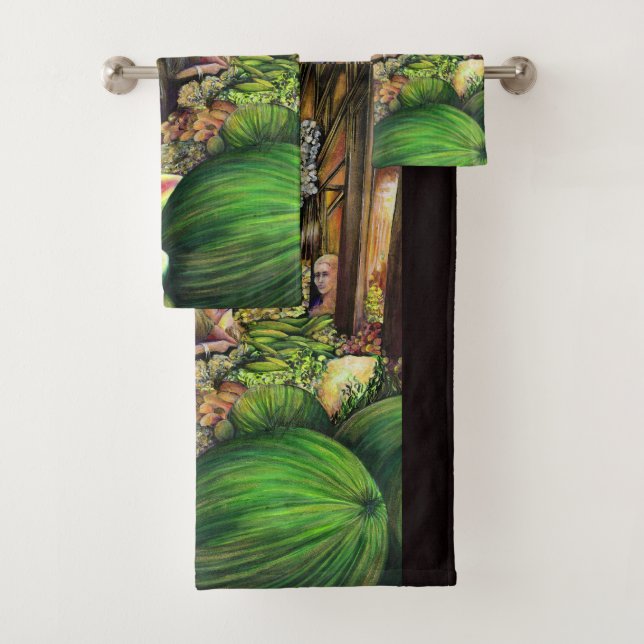 Beaucoup d'hommes, beaucoup de melons (En situation)