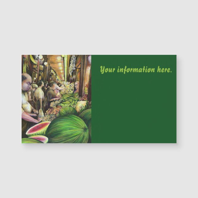 Beaucoup d'hommes, beaucoup de melons, Budapest (Devant)