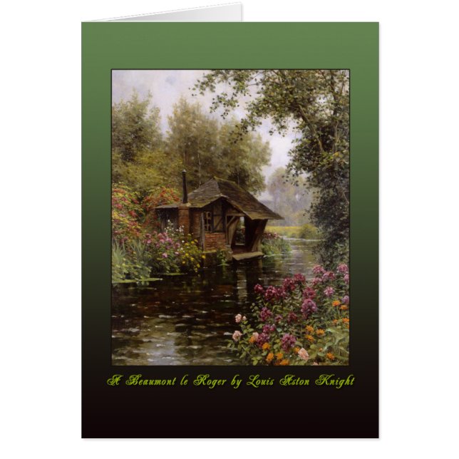 Beaumont le Roger par le chevalier de Louis Aston (Devant)