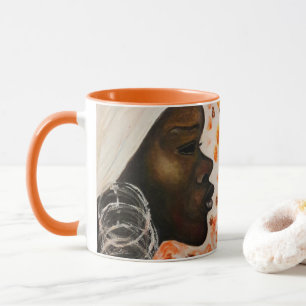 Beauté africaine Jolie femme Mug