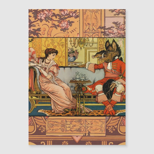 Beauté Beast Classic Fairy Tale Caractères (Devant)