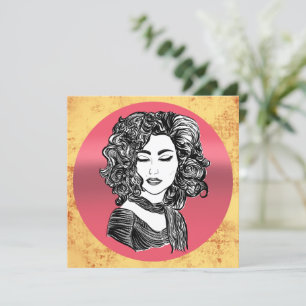 Beauté cheveux bouclés