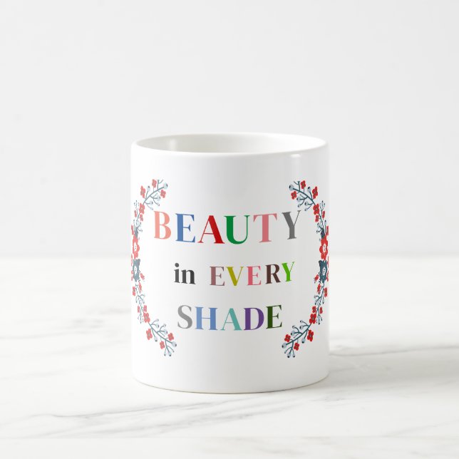 Beauté Dans Chaque Mug De Café À L'Ombre (Centre)