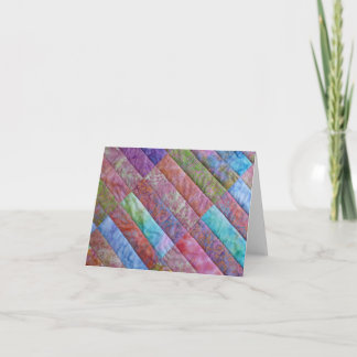 Beauté de batik - point dans des cartes pour notes