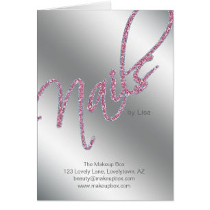 Beauté de brochure de salon de clou