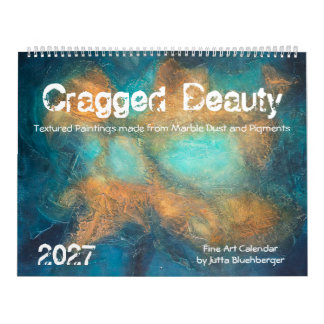 Beauté déchiquetée - Calendrier d'art fin