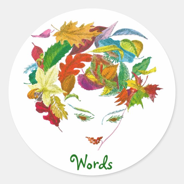 Beauté naturelle ~ Stickers (Devant)