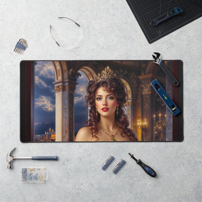 Beauté Opulente Élégance Royale Portrait par Xzend (Poste de travail)