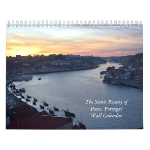 Beauté pittoresque de Porto Wall Calendrier