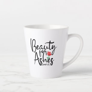 "Beauté pour cendres" - Petite tlatte Mug 12 oz.