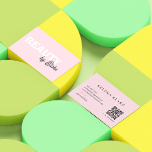 Beauté QR Carte de visite - Esthétique & Styliste
