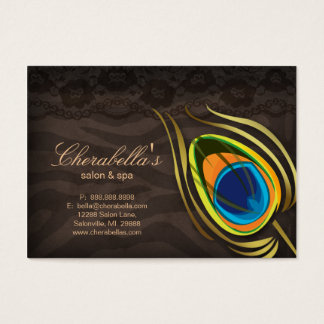 Beauté Salon Carte cadeau Peacock Feather Brown Su