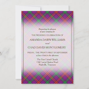 Beauté Tartan Clan Montgomery Plaid Écossais