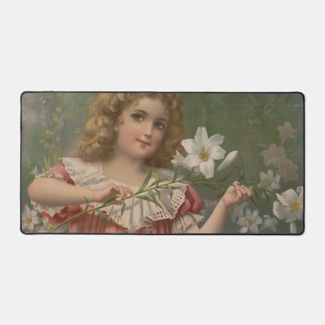 Beautés de Pâques, Illustration Vintage, 1898 (Recto)
