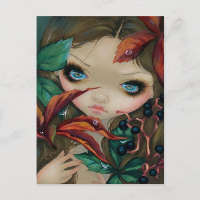 "Beautés douteuses X : Carte postale Virginia Cree (Devant)