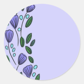 "Beautés florissantes : collection de stickers flo