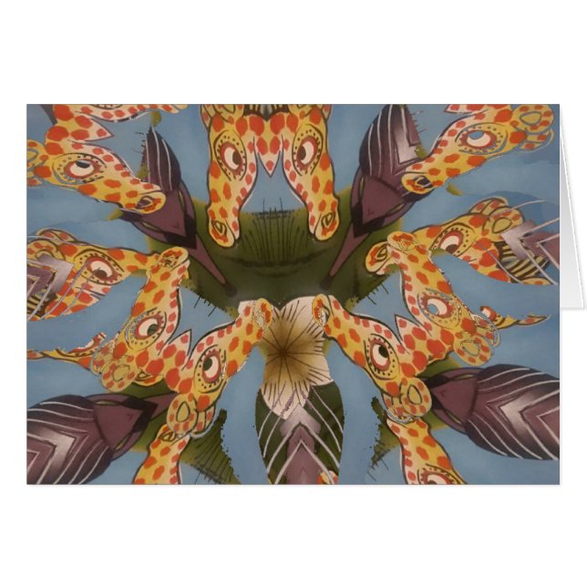 Beautiful amazing Funny African Giraffe pat (Devant horizontal)