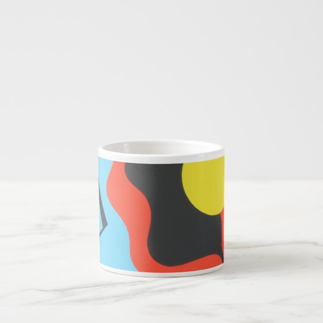 Beautiful and Vibrant Colors! Espresso Mug (Devant)
