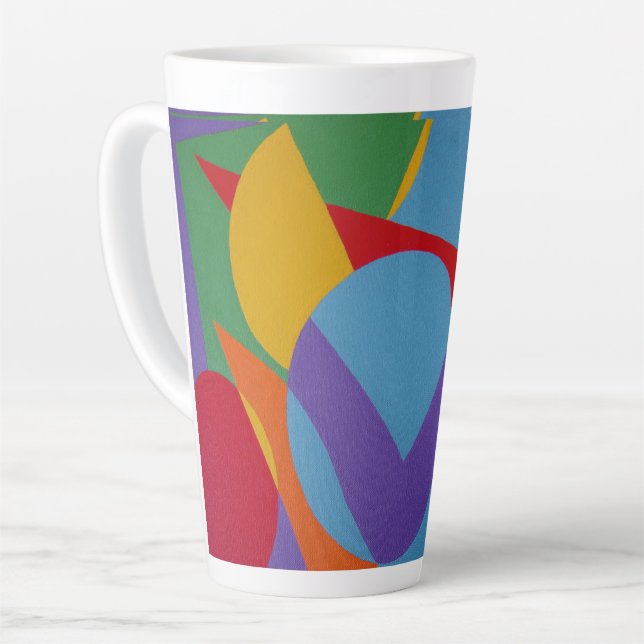 Beautiful and Vibrant Colors! Latte Mug (Angle gauche)