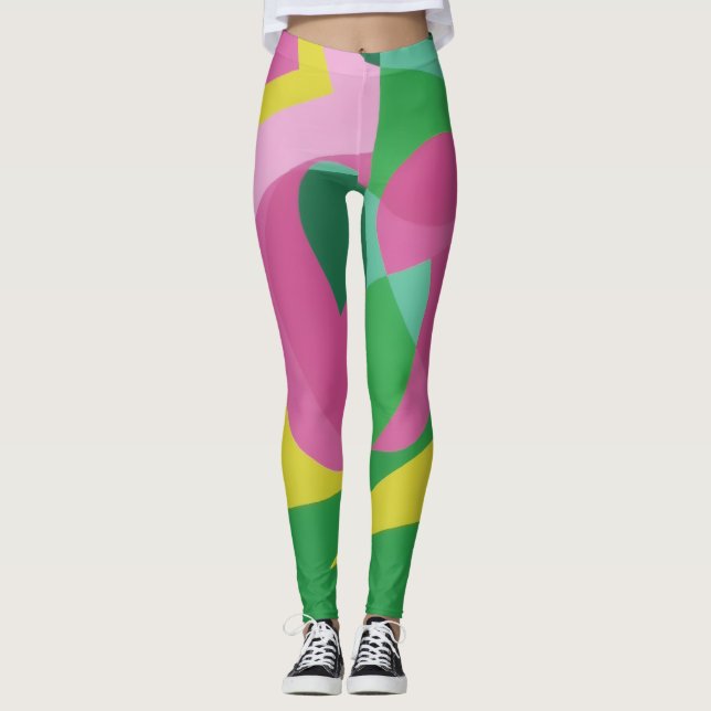 Beautiful and Vibrant Colors! Leggings (Devant)