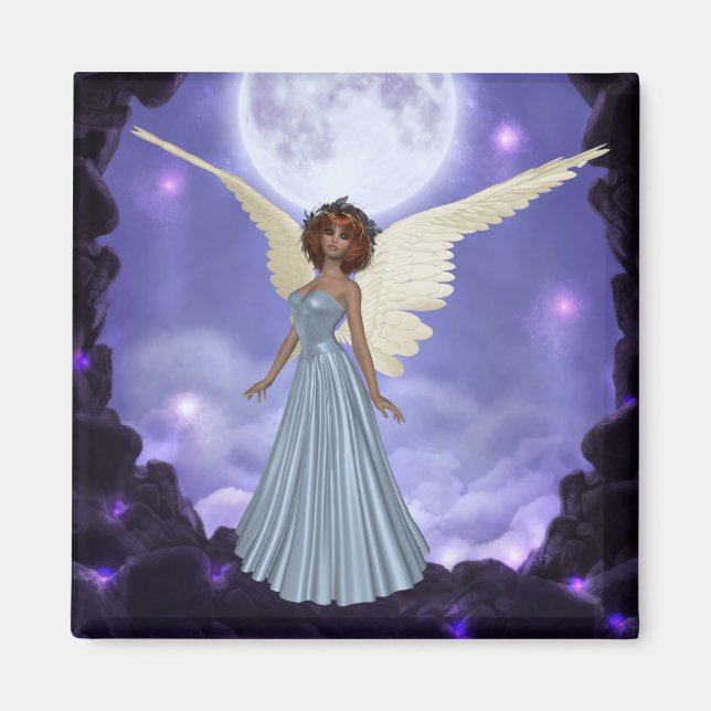 Beautiful Blue Angel Magnet (Devant)