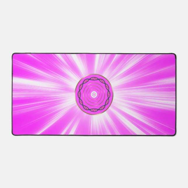 Beautiful desk mat design for manifesting love (Recto)