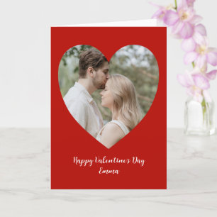 Beautiful Heart Photo Carte Saint Valentin
