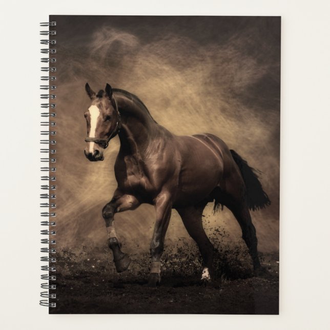 Beautiful horse throw pillow (Devant)