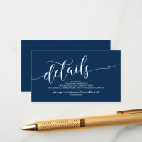 Beautiful Mariage Website Details Carte de boîtier