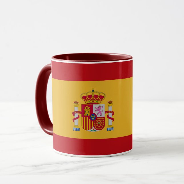 Beautiful Spain Flag Mug (Devant gauche)