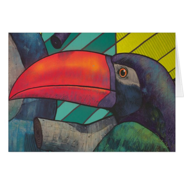Beautiful Toucan Graffiti (Devant horizontal)